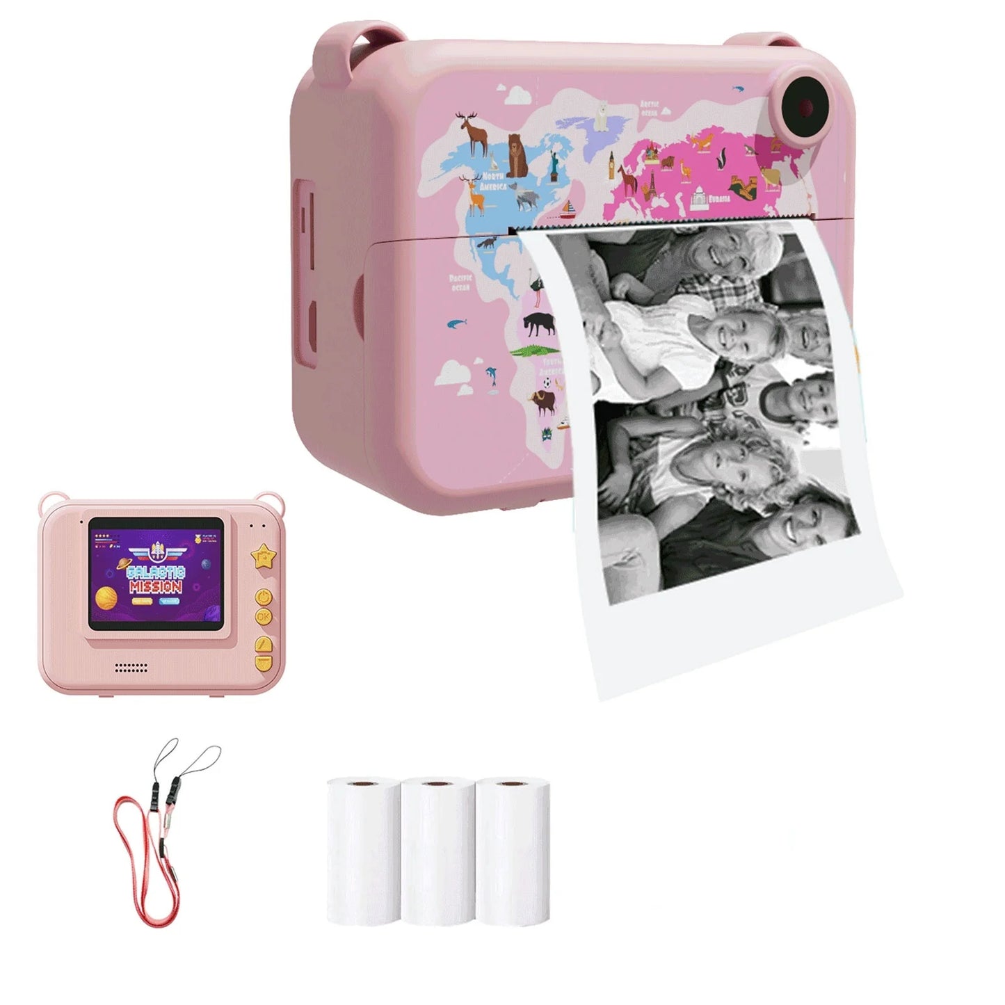 Kids Digital Instant Print Camera