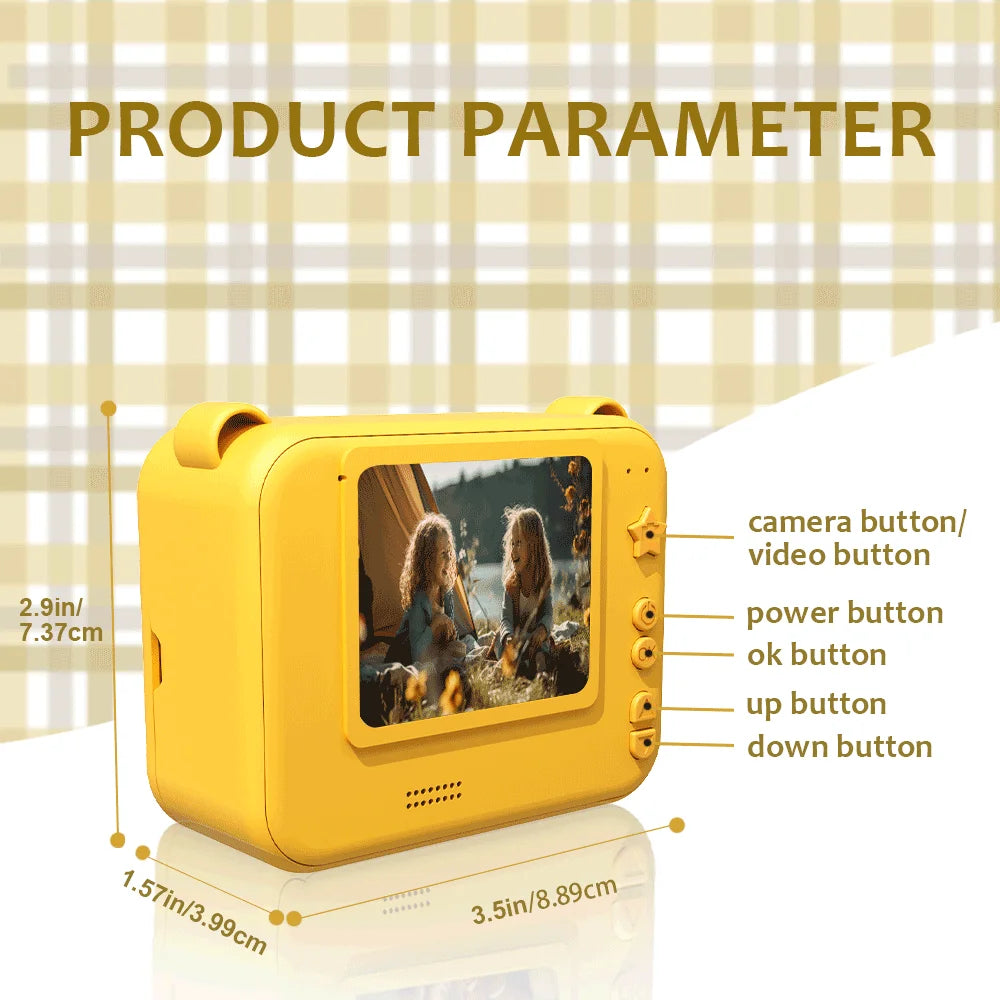 Kids Digital Instant Print Camera
