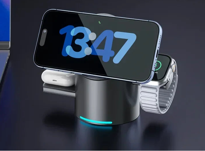 Qi2 3-in-1 MagSafe Wireless Charger