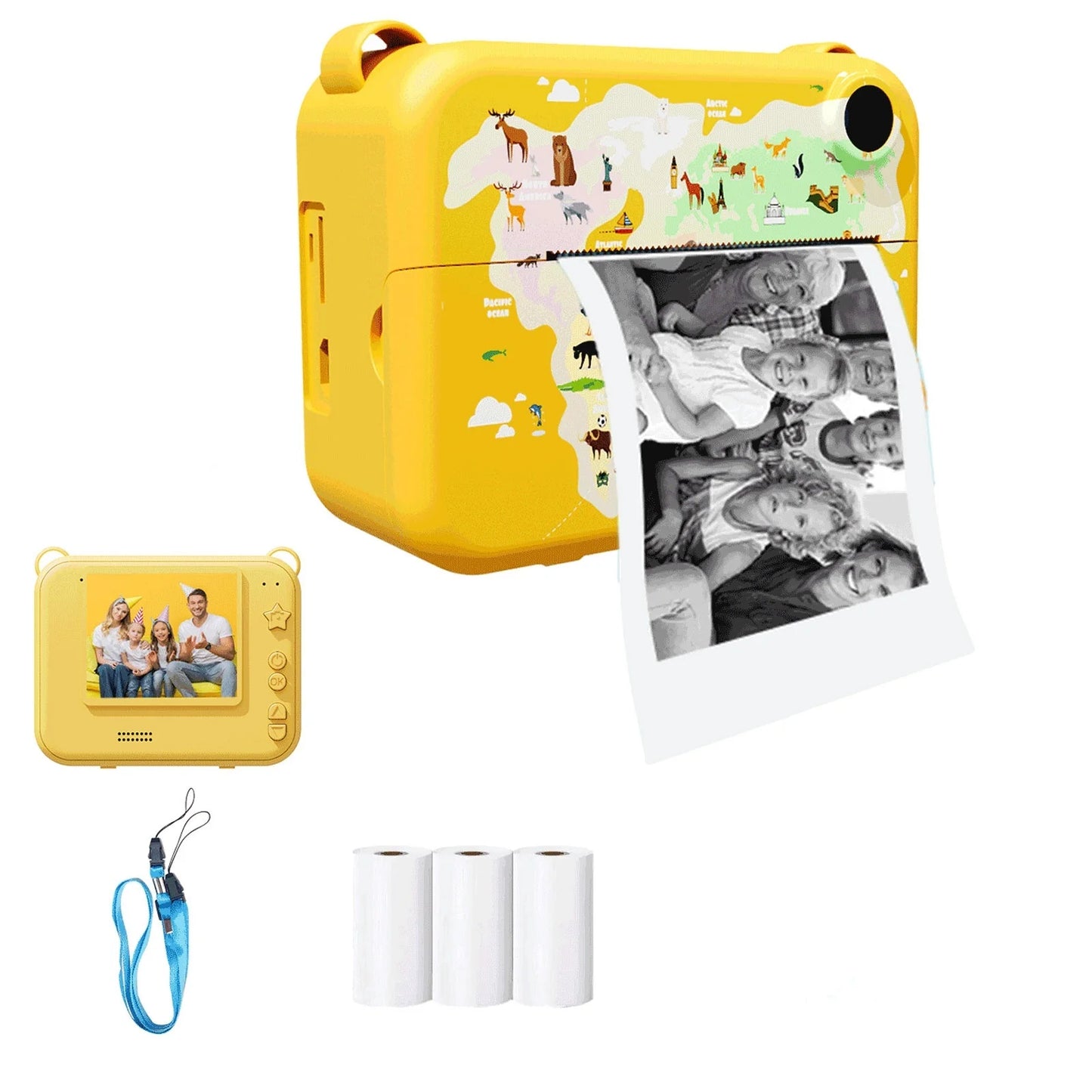 Kids Digital Instant Print Camera